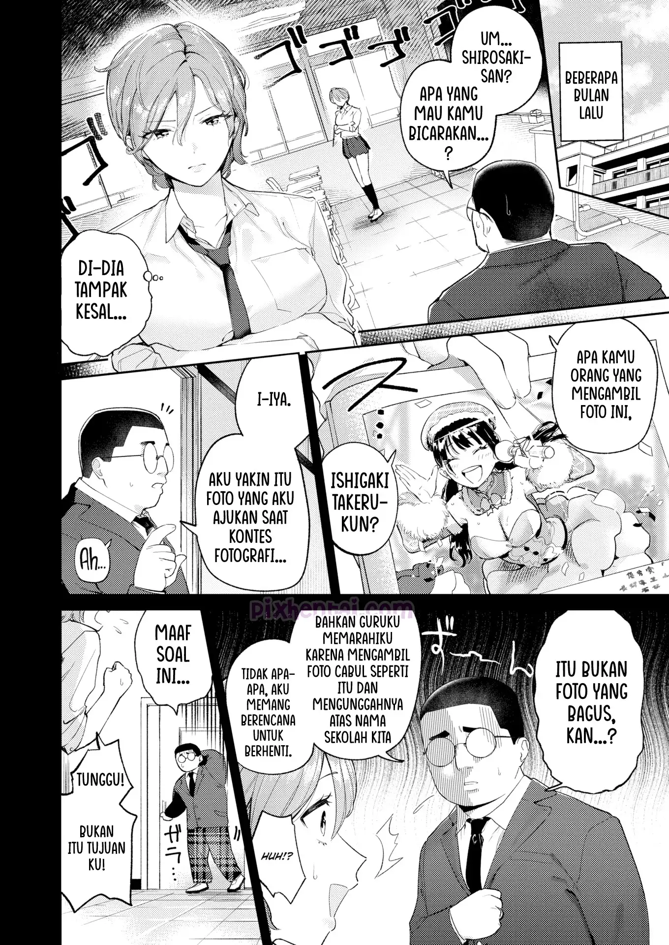 Komik hentai xxx manga sex bokep Elegantly Adorable Sesi Pemotretan Bintang Bola Voli Sexy 8